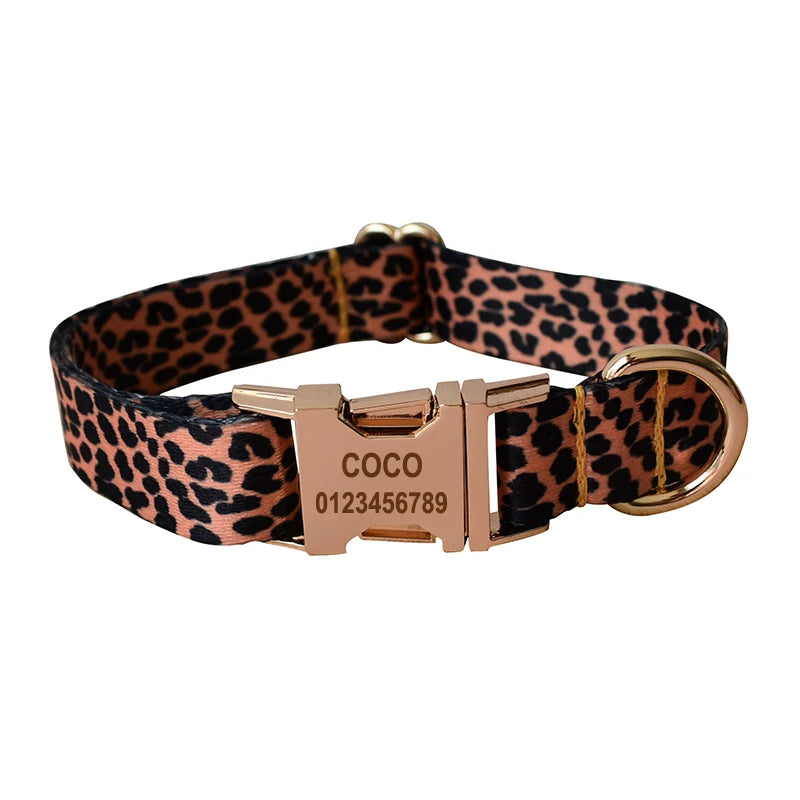 Ethnic style dog collar and leash set for Dogs Custom