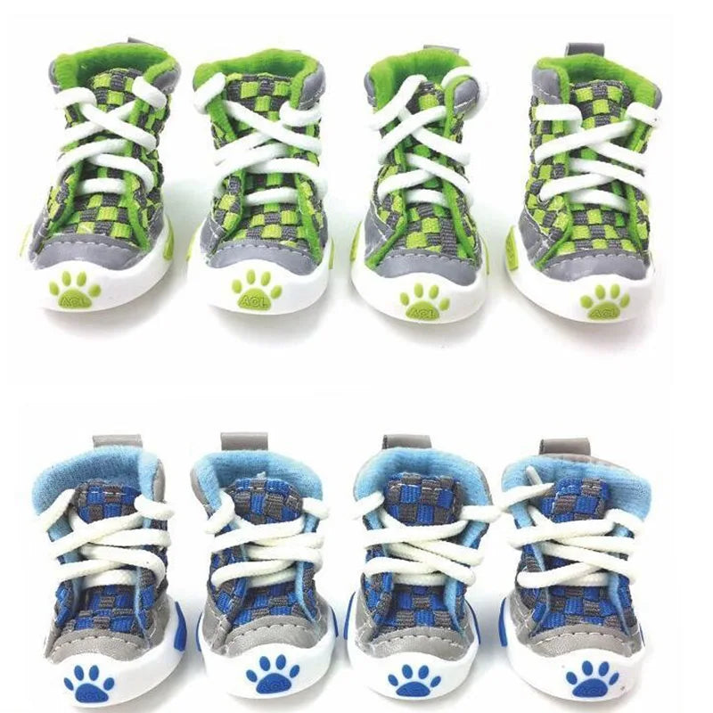 set Pet Dog Shoes