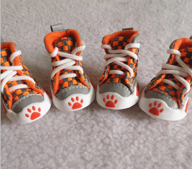 set Pet Dog Shoes