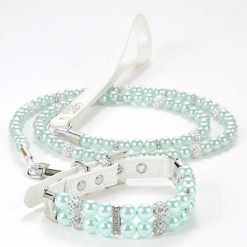 Cat / Dog Collar and Leash Set Pet