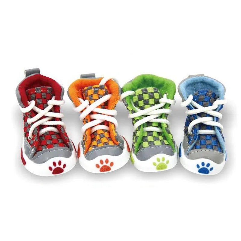 set Pet Dog Shoes