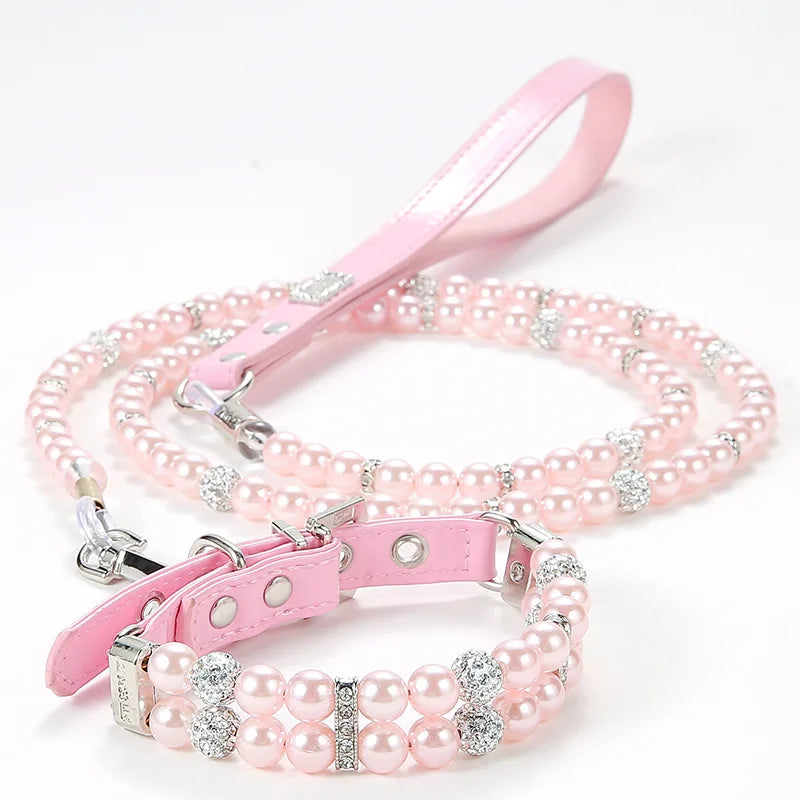 Cat / Dog Collar and Leash Set Pet