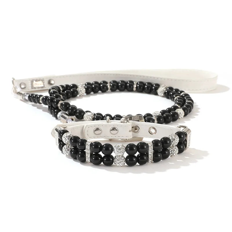 Cat / Dog Collar and Leash Set Pet