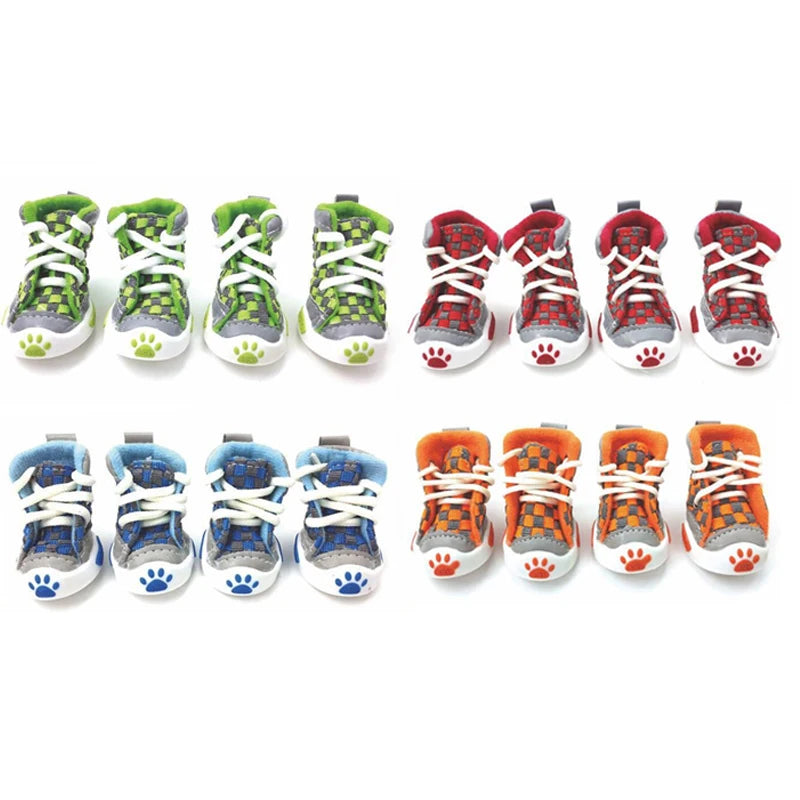 set Pet Dog Shoes