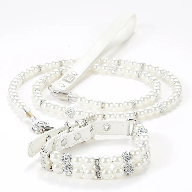 Cat / Dog Collar and Leash Set Pet