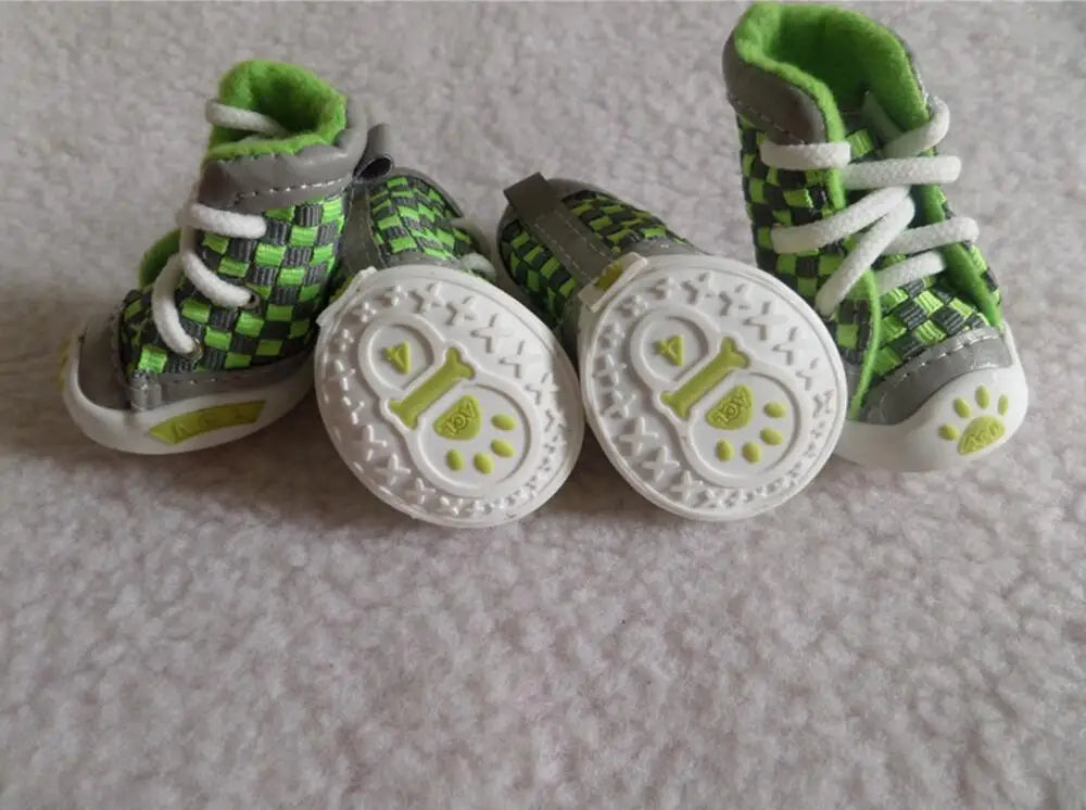 set Pet Dog Shoes
