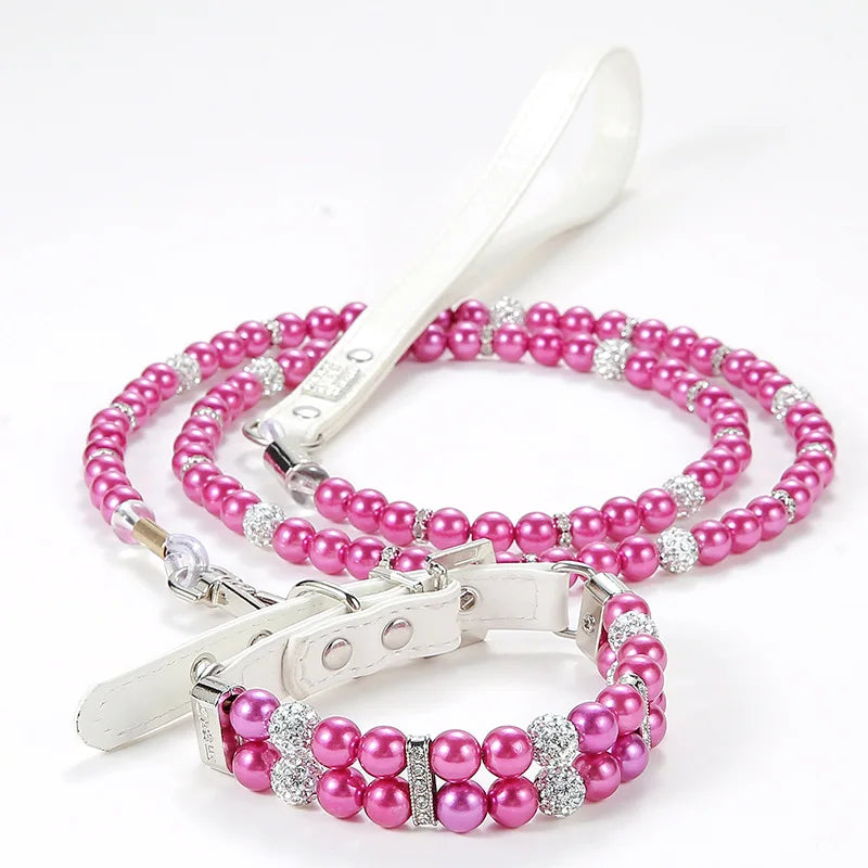 Cat / Dog Collar and Leash Set Pet
