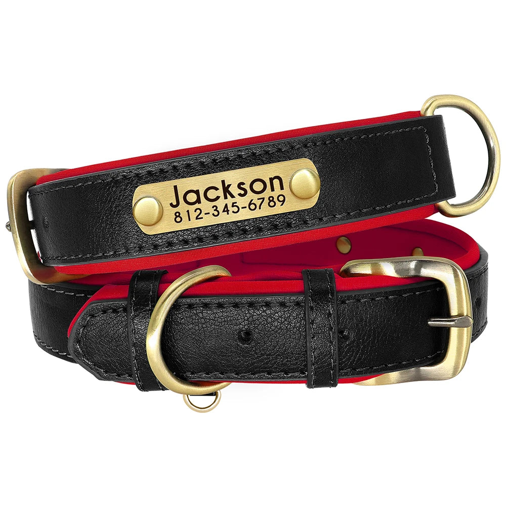 Customized Leather Dog Collar