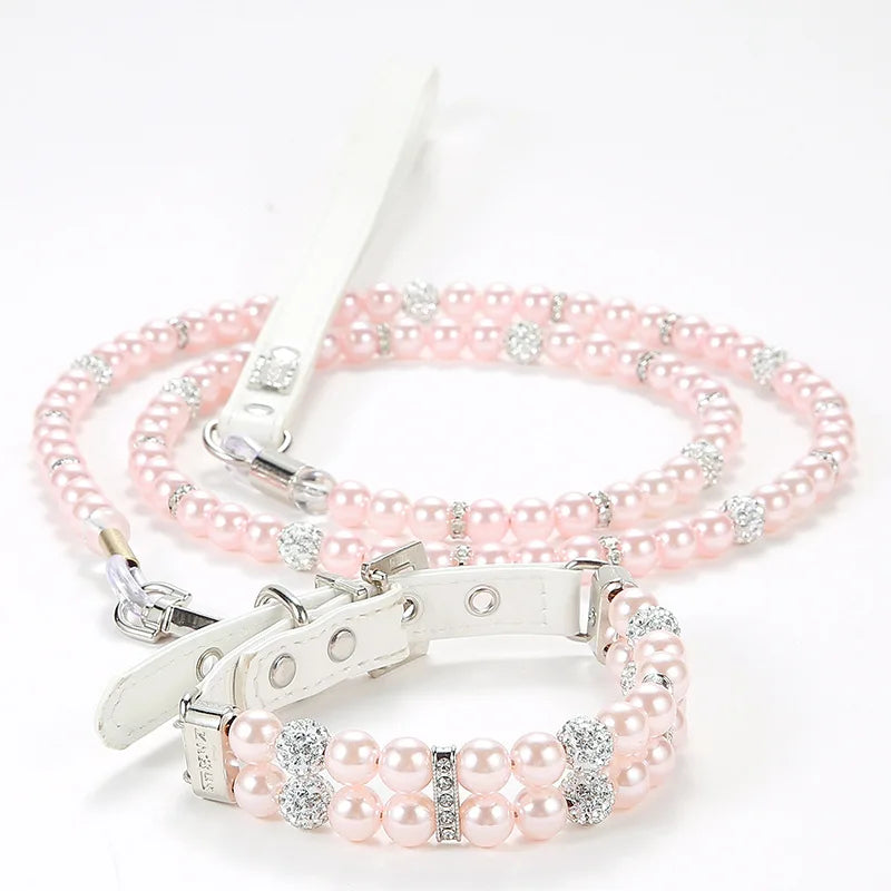 Cat / Dog Collar and Leash Set Pet