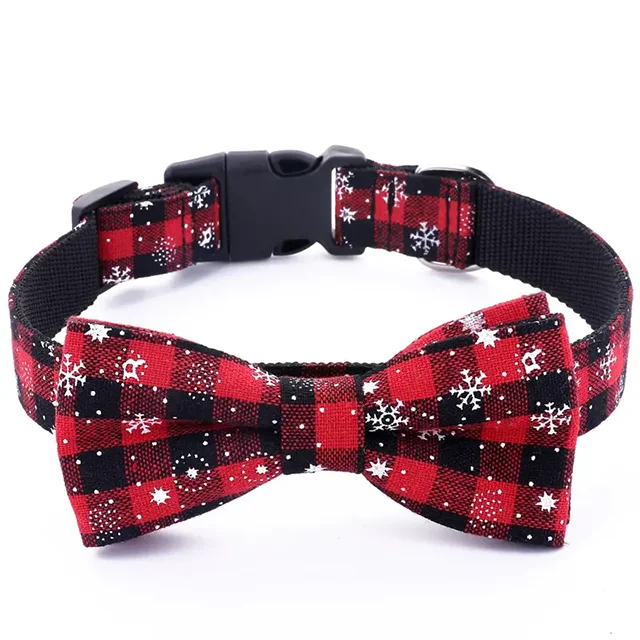 Dog Collar with Bow tie